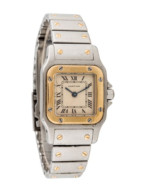 cartier santos watch bracelet